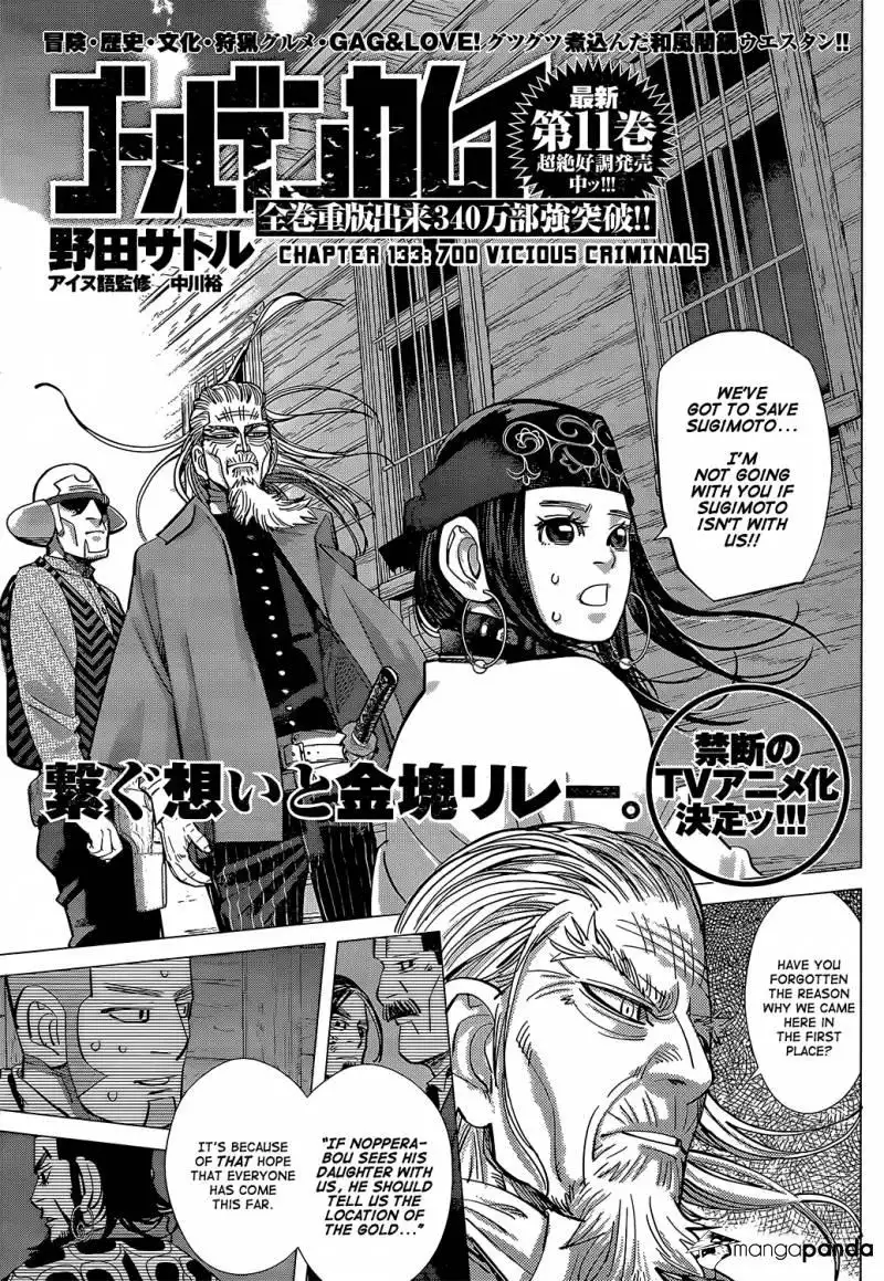 Golden Kamui Chapter 133 1